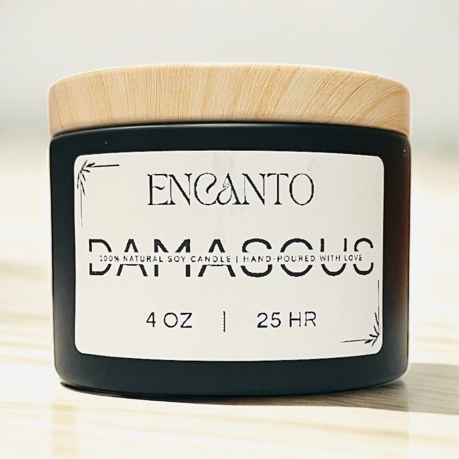 Damascus Candle
